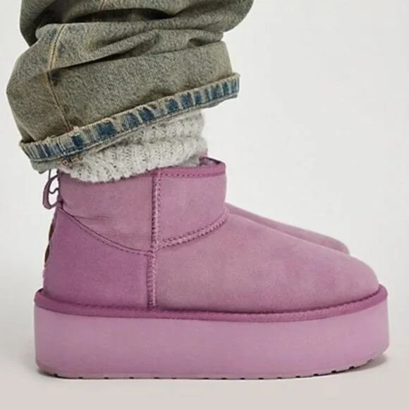 Free People x EMU Stinger Micro Platform Mini Boots size 10 W - Picture 1 of 6